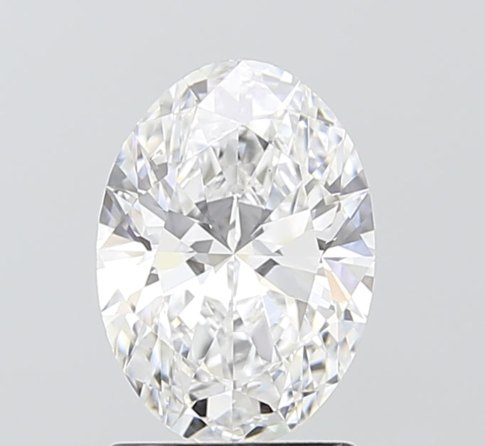 1.62ct Oval D VVS2 Lab Created Diamond