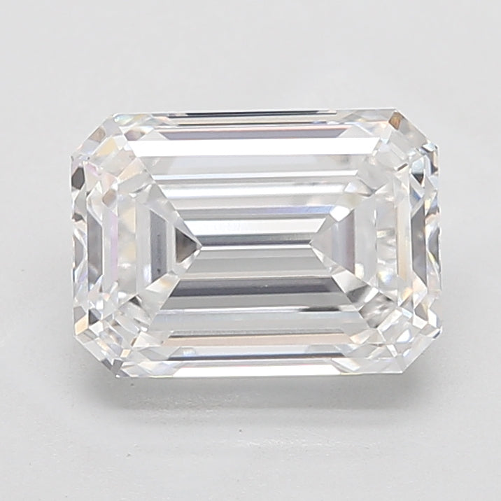 5.06ct Emerald D VVS2 Lab Created Diamond