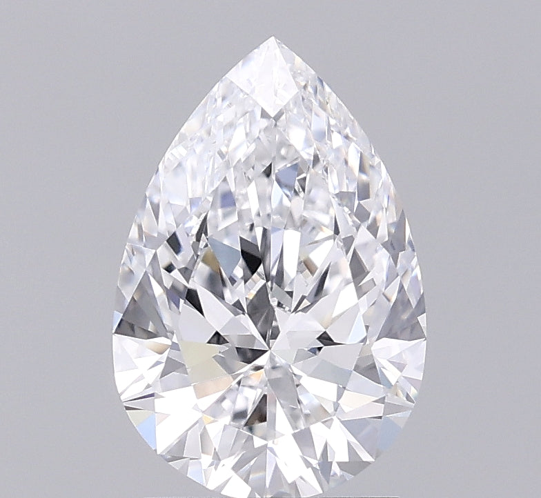 2.04ct Pear D VVS1 Lab Created Diamond