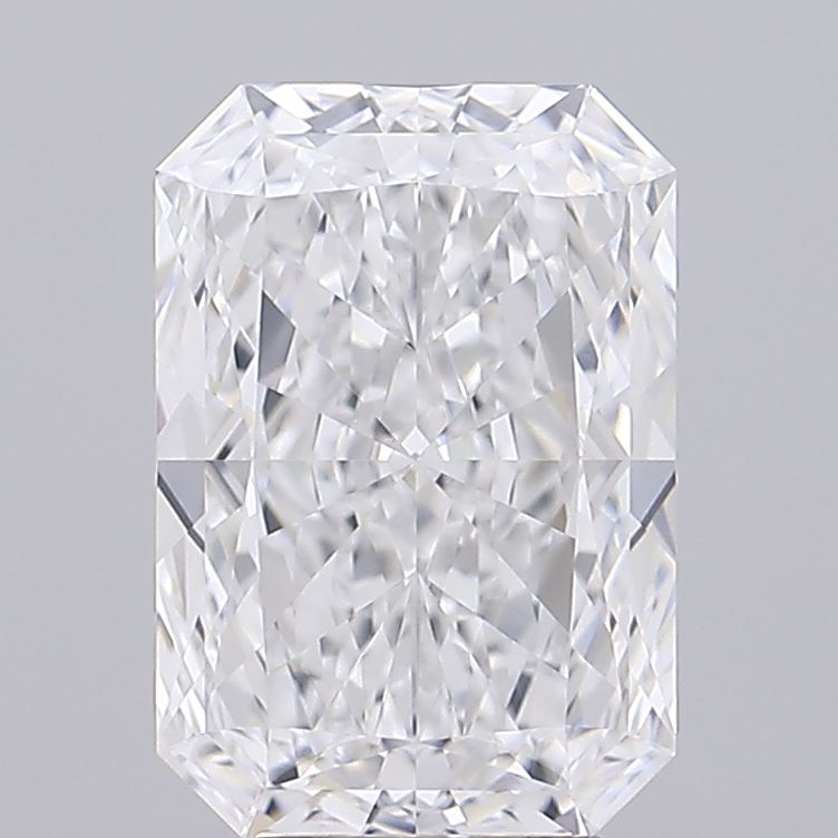 4.04ct Radiant D IF Lab Created Diamond