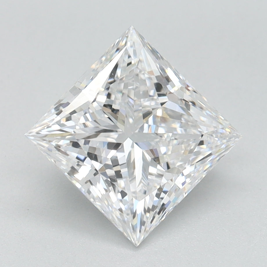 1.5ct Princess D IF Lab Created Diamond
