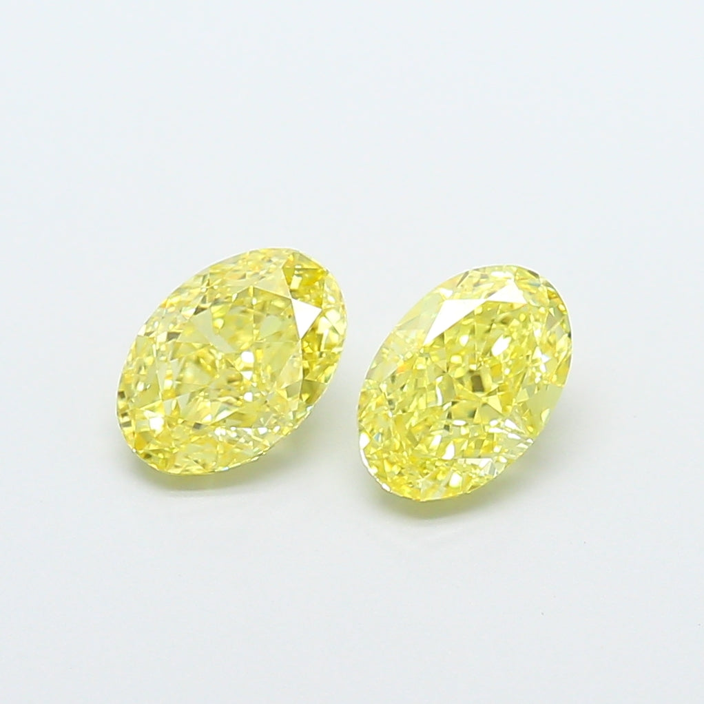 1.04ct Oval VVS2 Lab Created Diamond