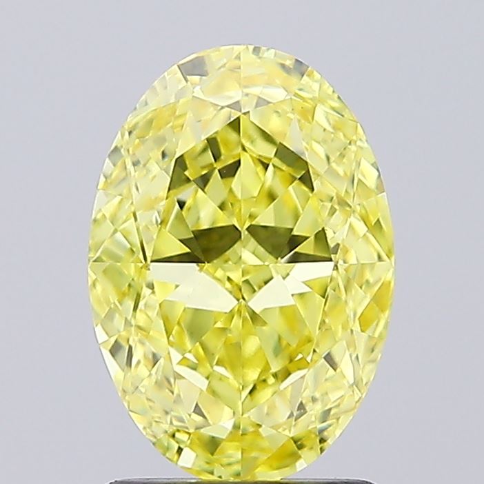 1.92ct Oval VVS2 Lab Created Diamond