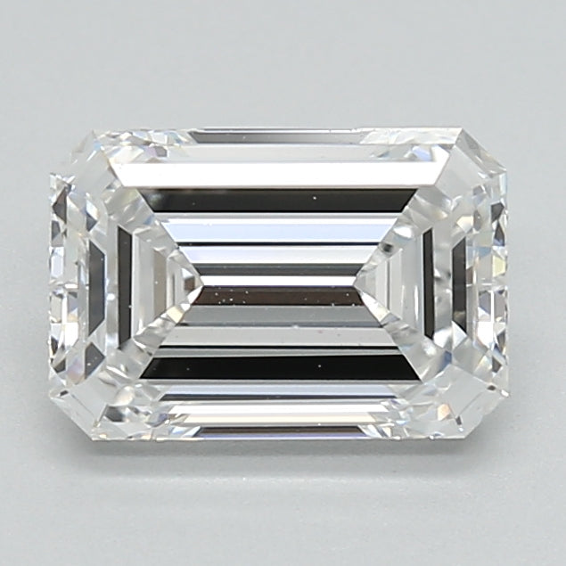 1.44ct Emerald E VVS1 Lab Created Diamond