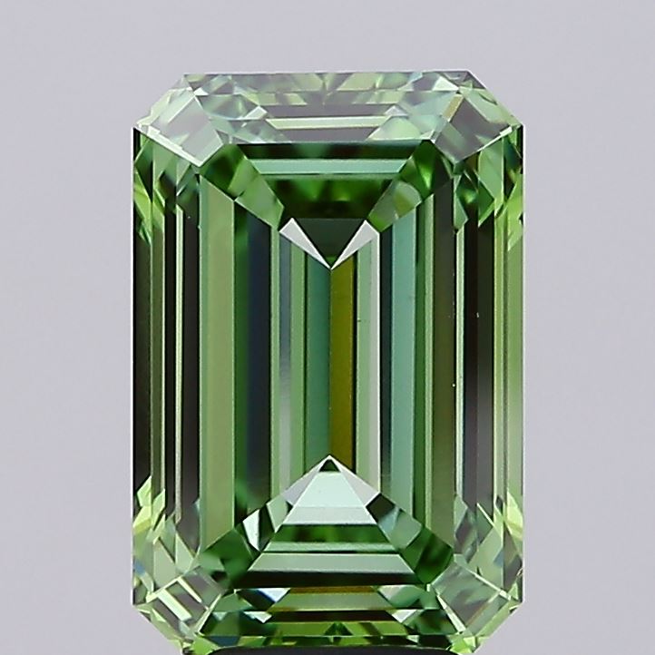 6.04ct Emerald VVS2 Lab Created Diamond