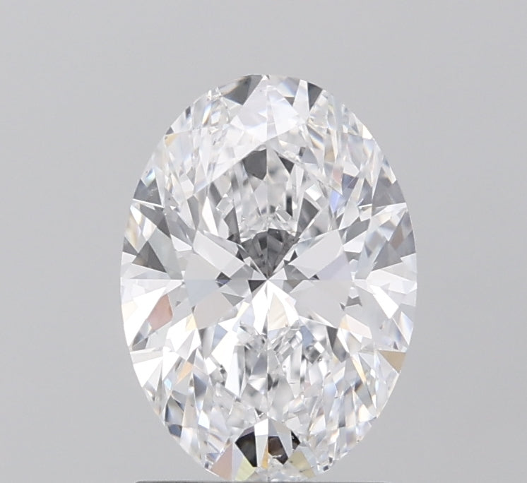 1.68ct Oval D VVS2 Lab Created Diamond