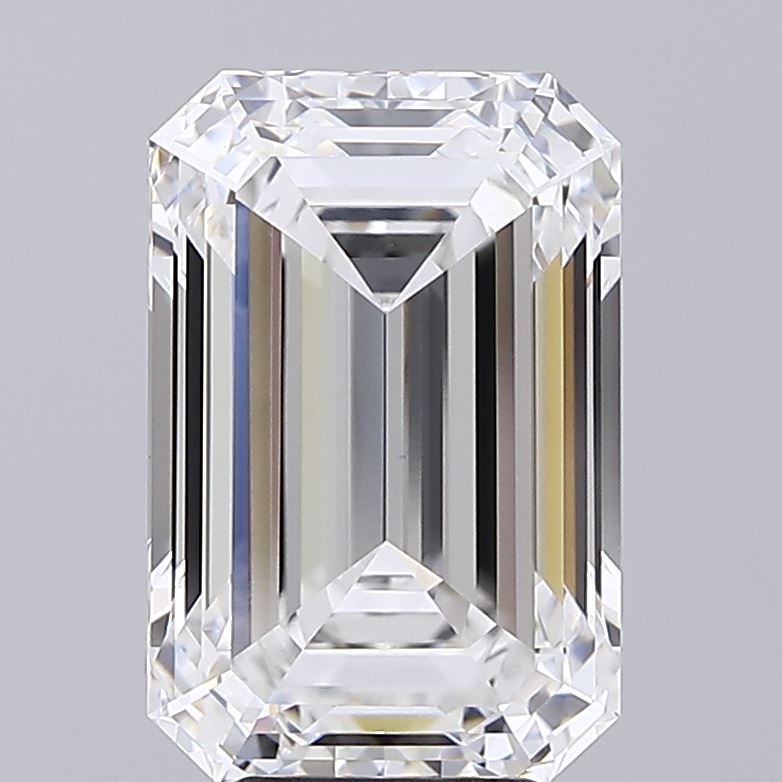 6.05ct Emerald E VVS2 Lab Created Diamond