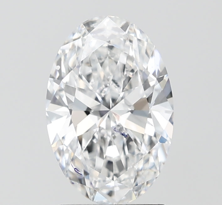 1.54ct Oval D VVS1 Lab Created Diamond