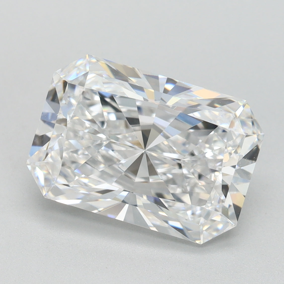 3.1ct Radiant D IF Lab Created Diamond