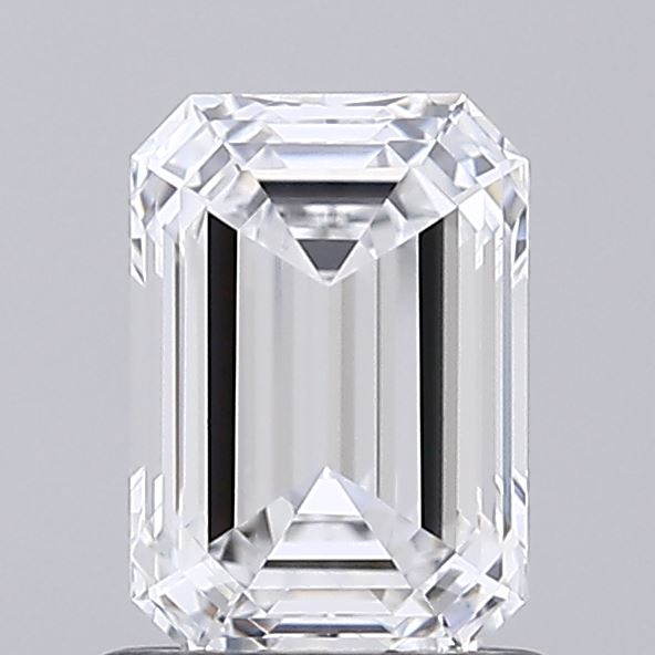 1.08ct Emerald D VVS1 Lab Created Diamond