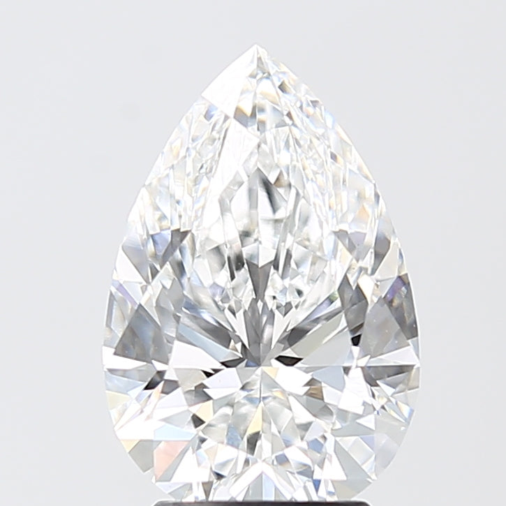 3.06ct Pear E VS1 Lab Created Diamond