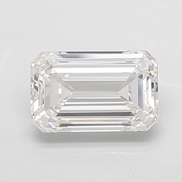 2.53ct Emerald F VVS1 Lab Created Diamond