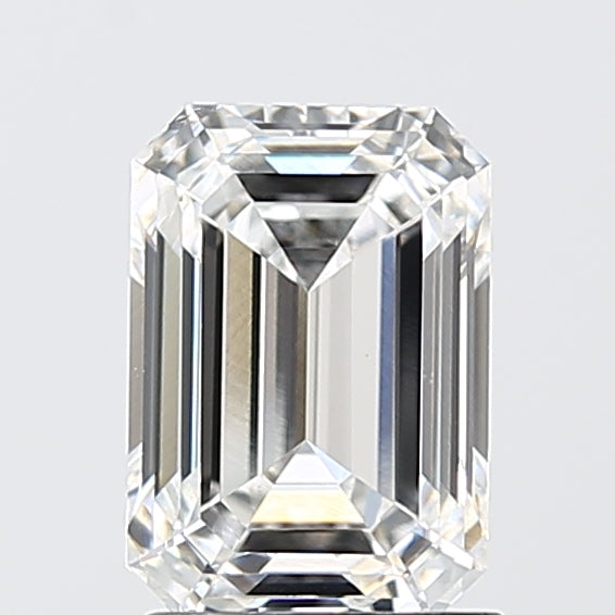 2.02ct Emerald E VVS2 Lab Created Diamond