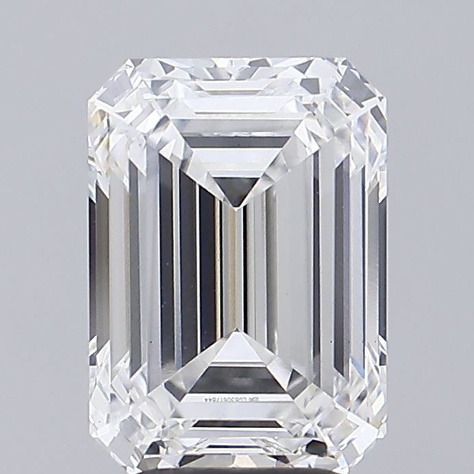 4.08ct Emerald E VS1 Lab Created Diamond