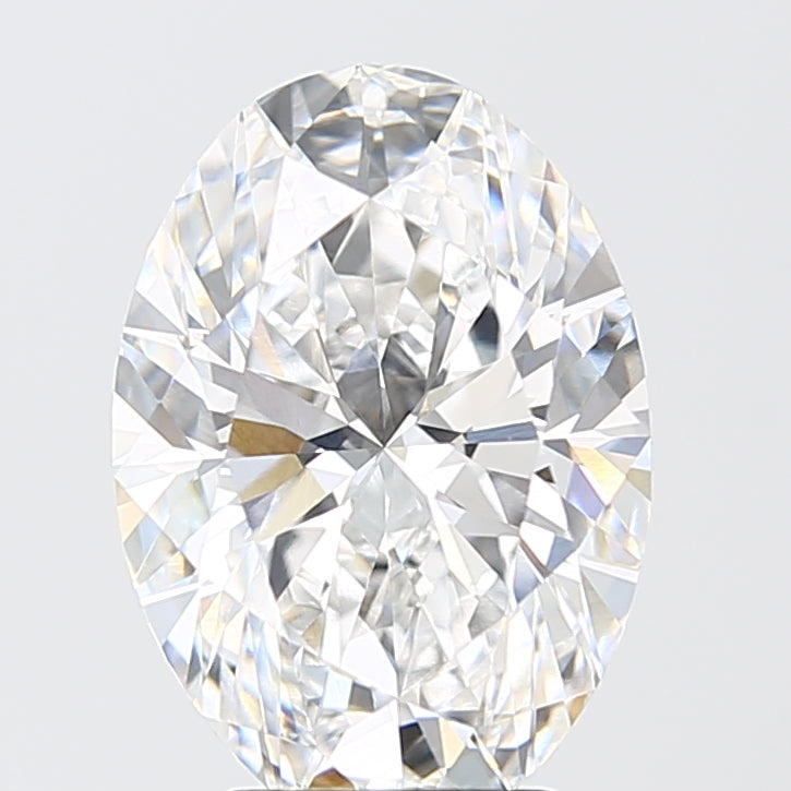 4.07ct Oval D VVS2 Lab Created Diamond