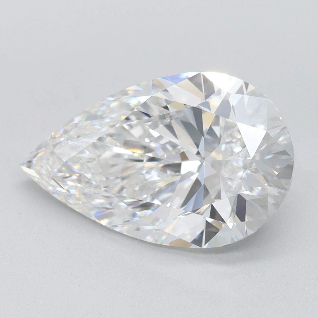 3.02ct Pear D VVS1 Lab Created Diamond