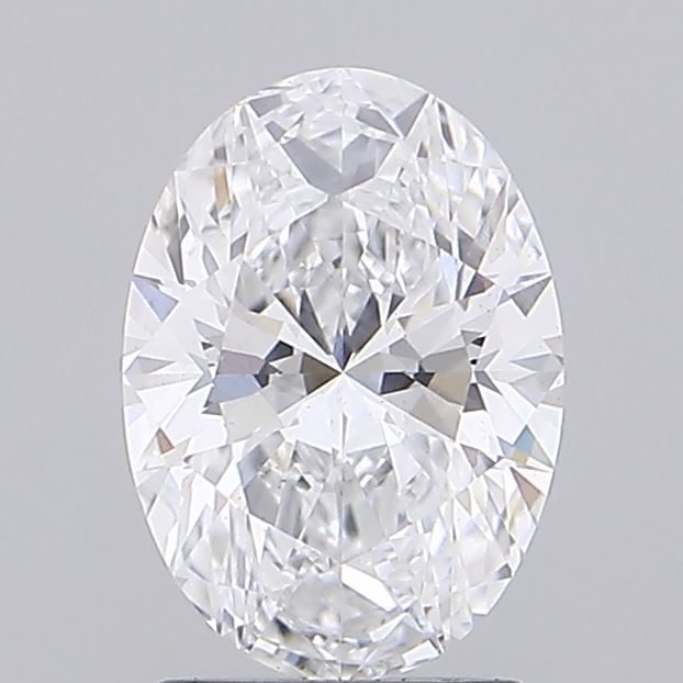1.52ct Oval D VS2 Lab Created Diamond