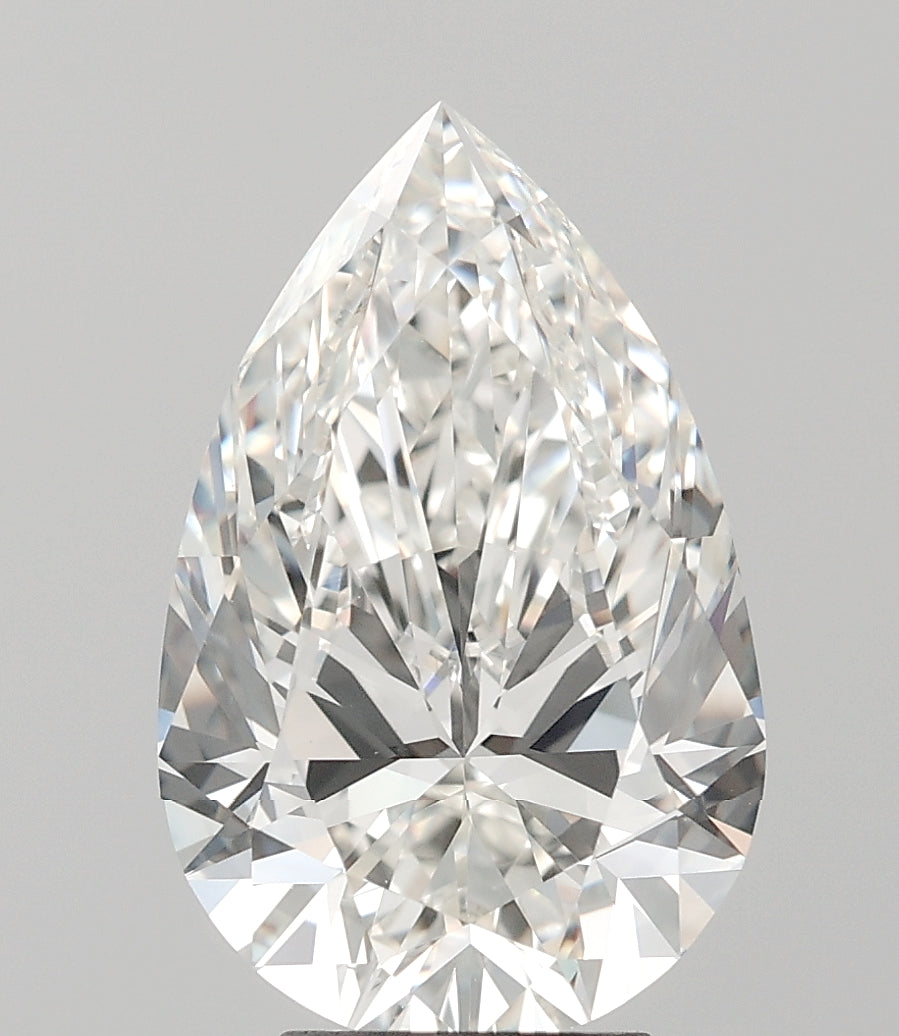 4.32ct Pear I VVS2 Lab Created Diamond