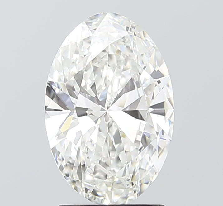 2.06ct Oval F VVS1 Lab Created Diamond