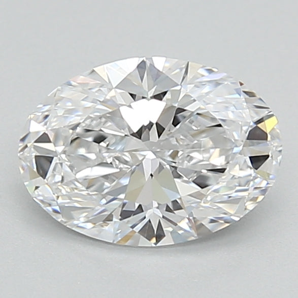 0.95ct Oval D VVS2 Lab Created Diamond