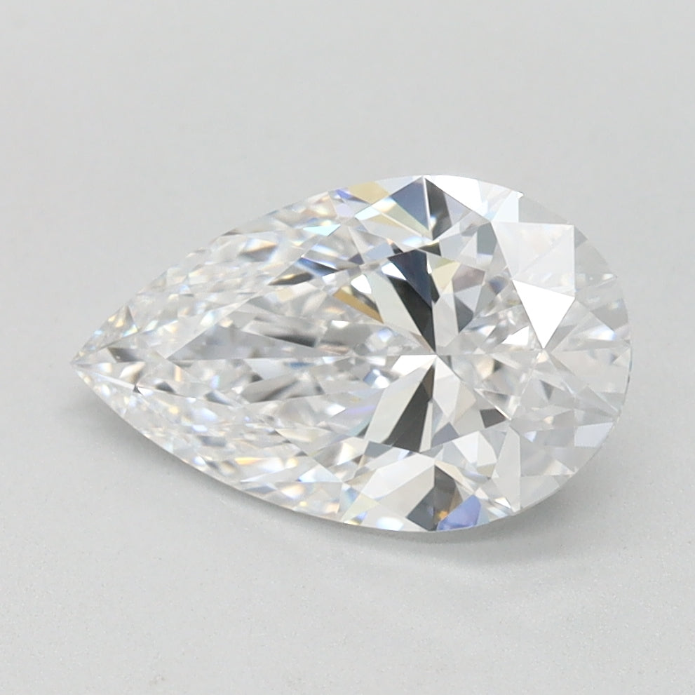 1.24ct Pear D VVS1 Lab Created Diamond