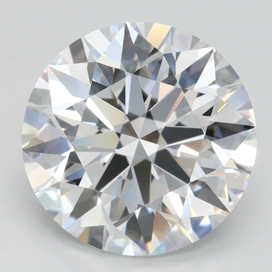 3.34ct Round D IF Lab Created Diamond