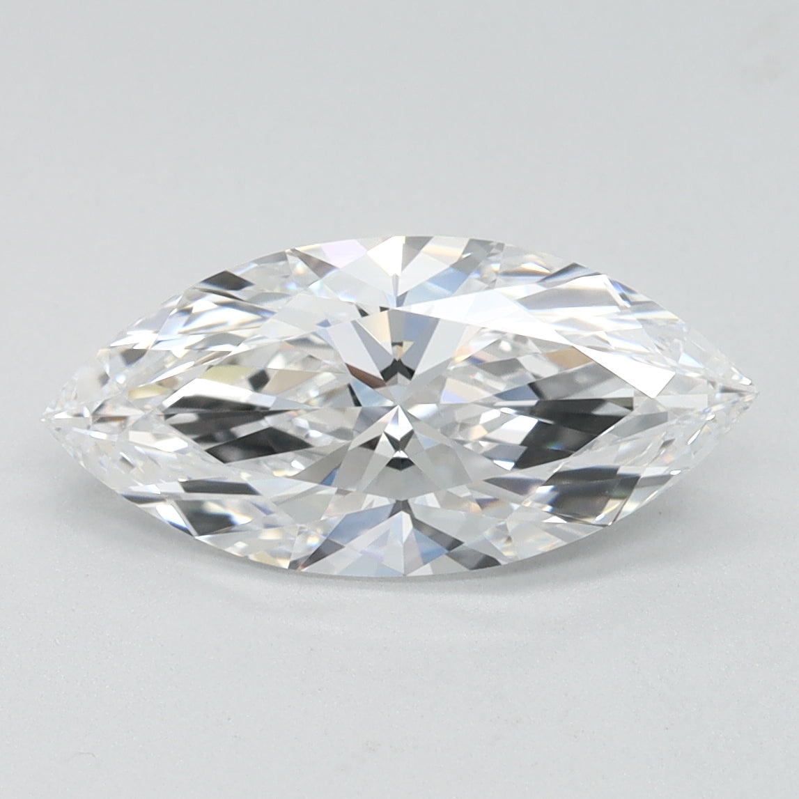 1.47ct Marquise D IF Lab Created Diamond