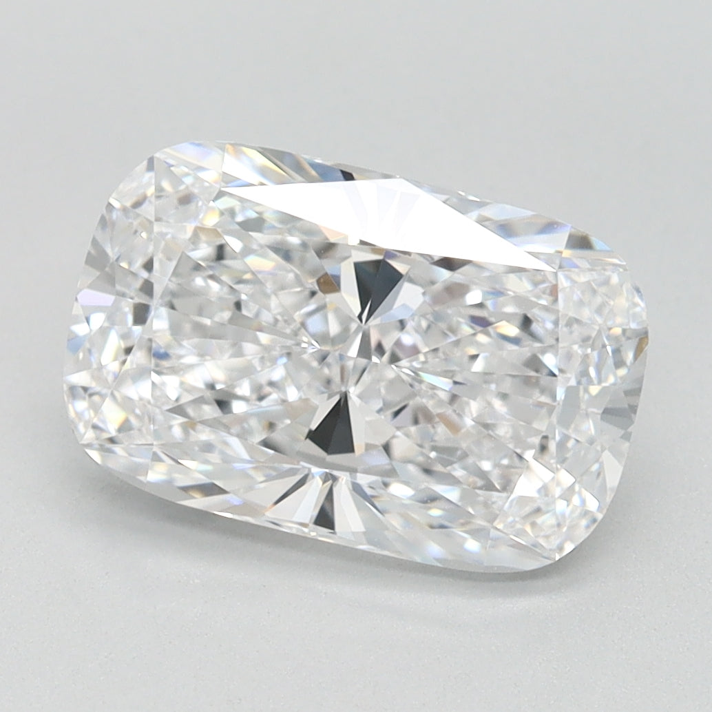 2ct Cushion D IF Lab Created Diamond