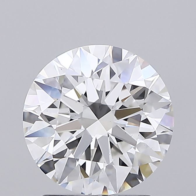 2.08ct Round F VVS2 Lab Created Diamond