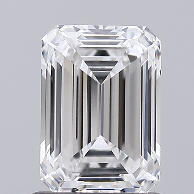 1ct Emerald D VVS2 Lab Created Diamond