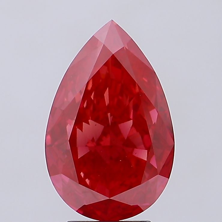 5ct Pear VS1 Lab Created Diamond