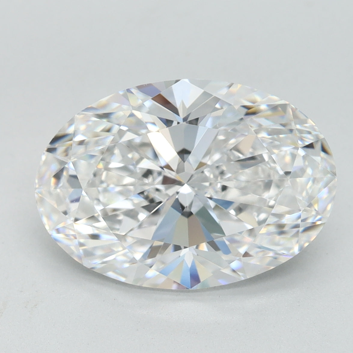 3.33ct Oval D IF Lab Created Diamond