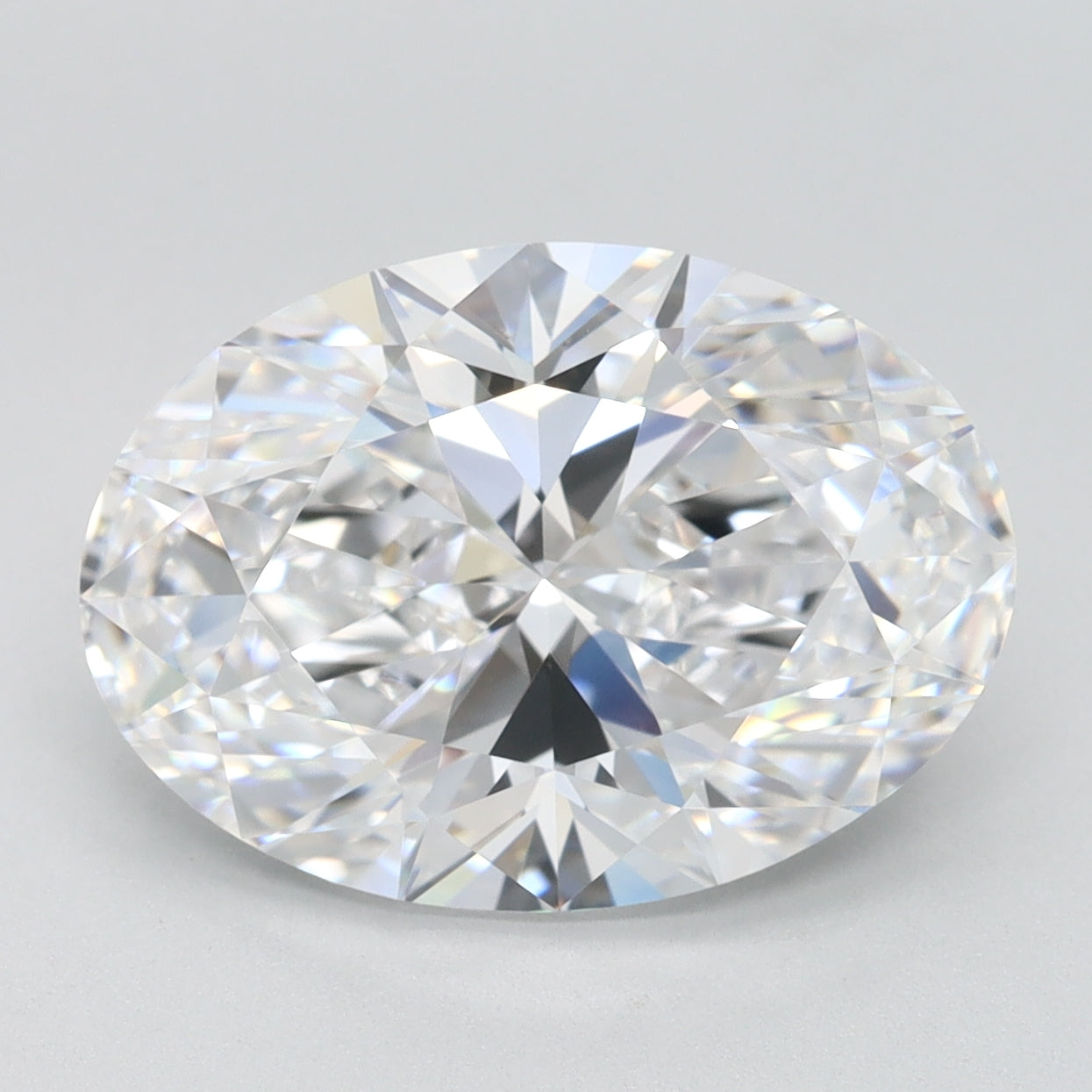 4.02ct Oval D VVS1 Lab Created Diamond