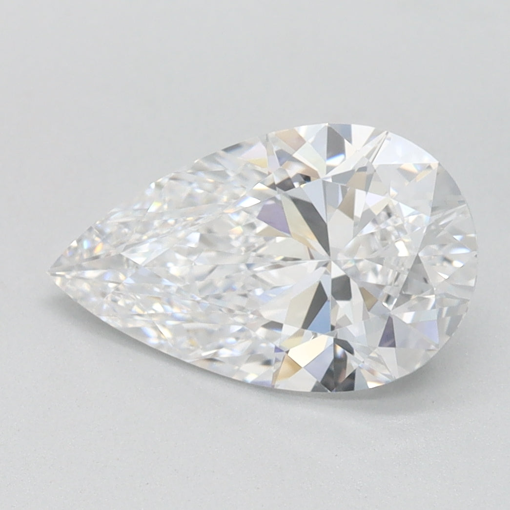 1.53ct Pear D VVS2 Lab Created Diamond