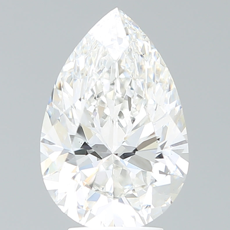 4.25ct Pear F VS1 Lab Created Diamond