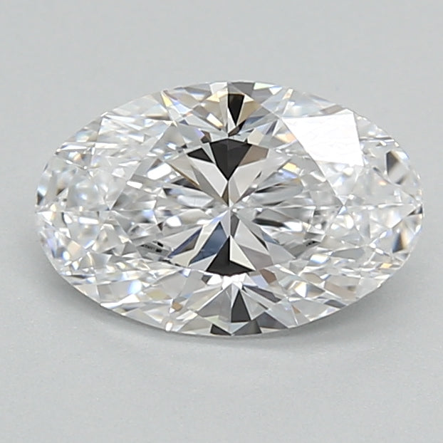 0.89ct Oval D VVS2 Lab Created Diamond