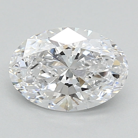 0.88ct Oval D VVS2 Lab Created Diamond