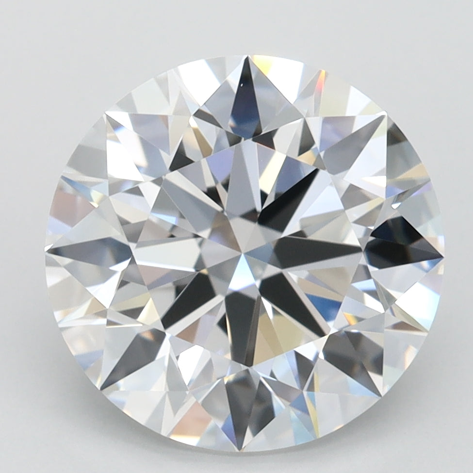 3.35ct Round D IF Lab Created Diamond