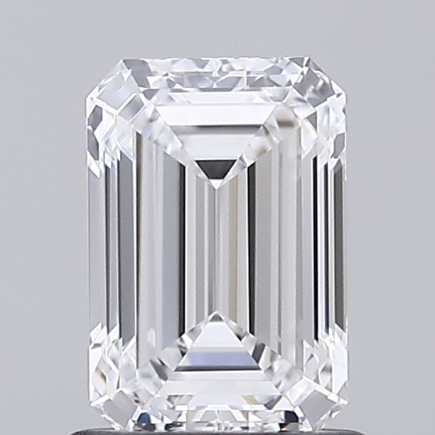 1.01ct Emerald D FL Lab Created Diamond