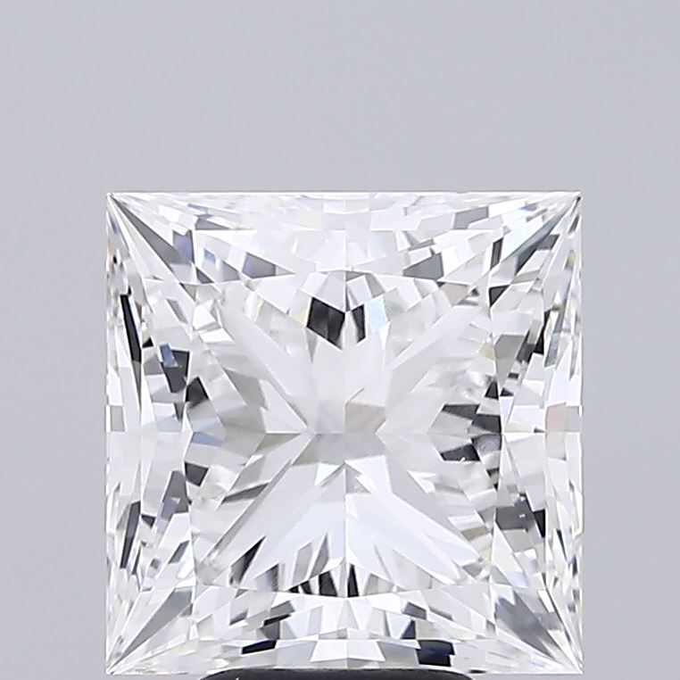 6.01ct Princess E VVS2 Lab Created Diamond
