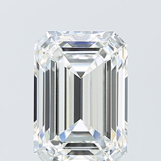 2.61ct Emerald E VVS2 Lab Created Diamond