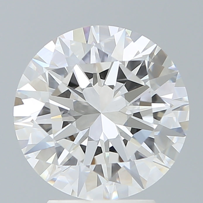 3.26ct Round F VVS2 Lab Created Diamond