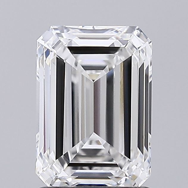 1.6ct Emerald F VS1 Lab Created Diamond
