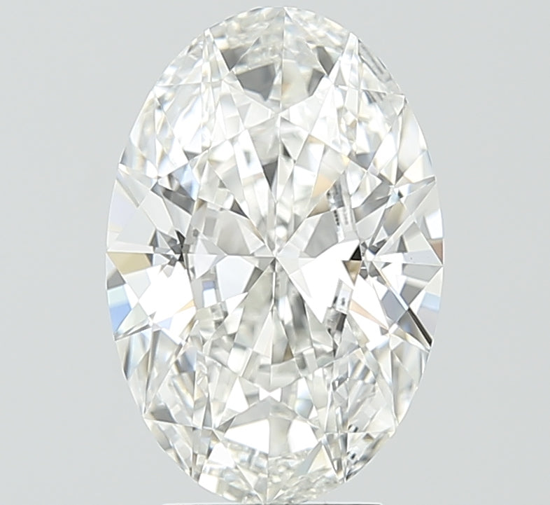 3ct Oval E VS1 Lab Created Diamond