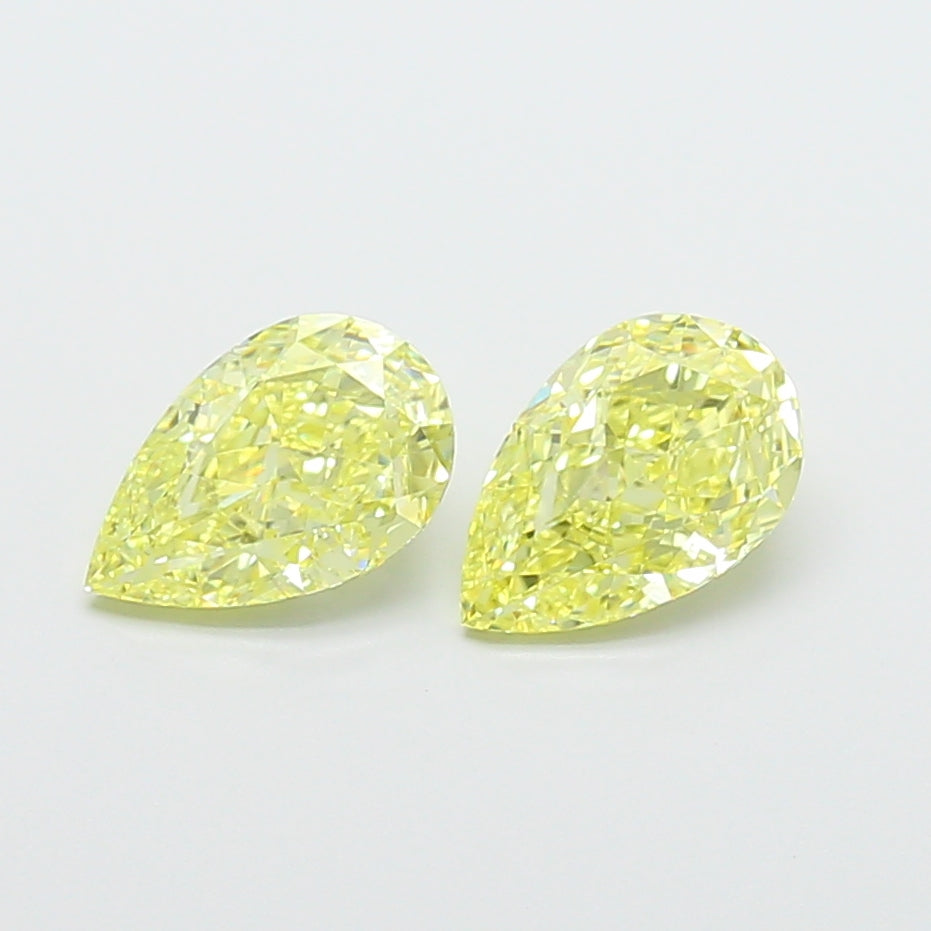 1.05ct Pear VVS2 Lab Created Diamond
