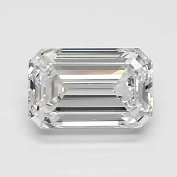 0.93ct Emerald D VVS2 Lab Created Diamond