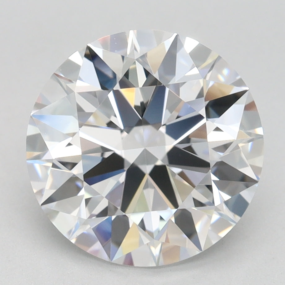 2.71ct Round D VVS1 Lab Created Diamond
