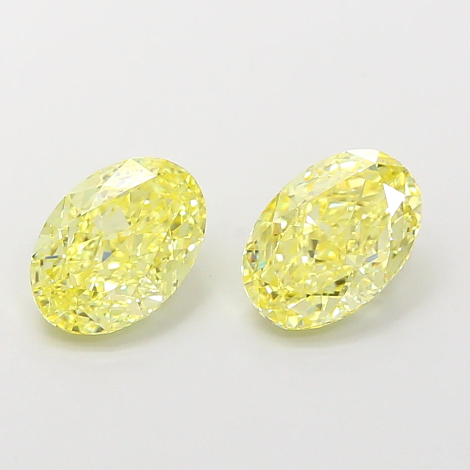 1.29ct Oval VVS2 Lab Created Diamond