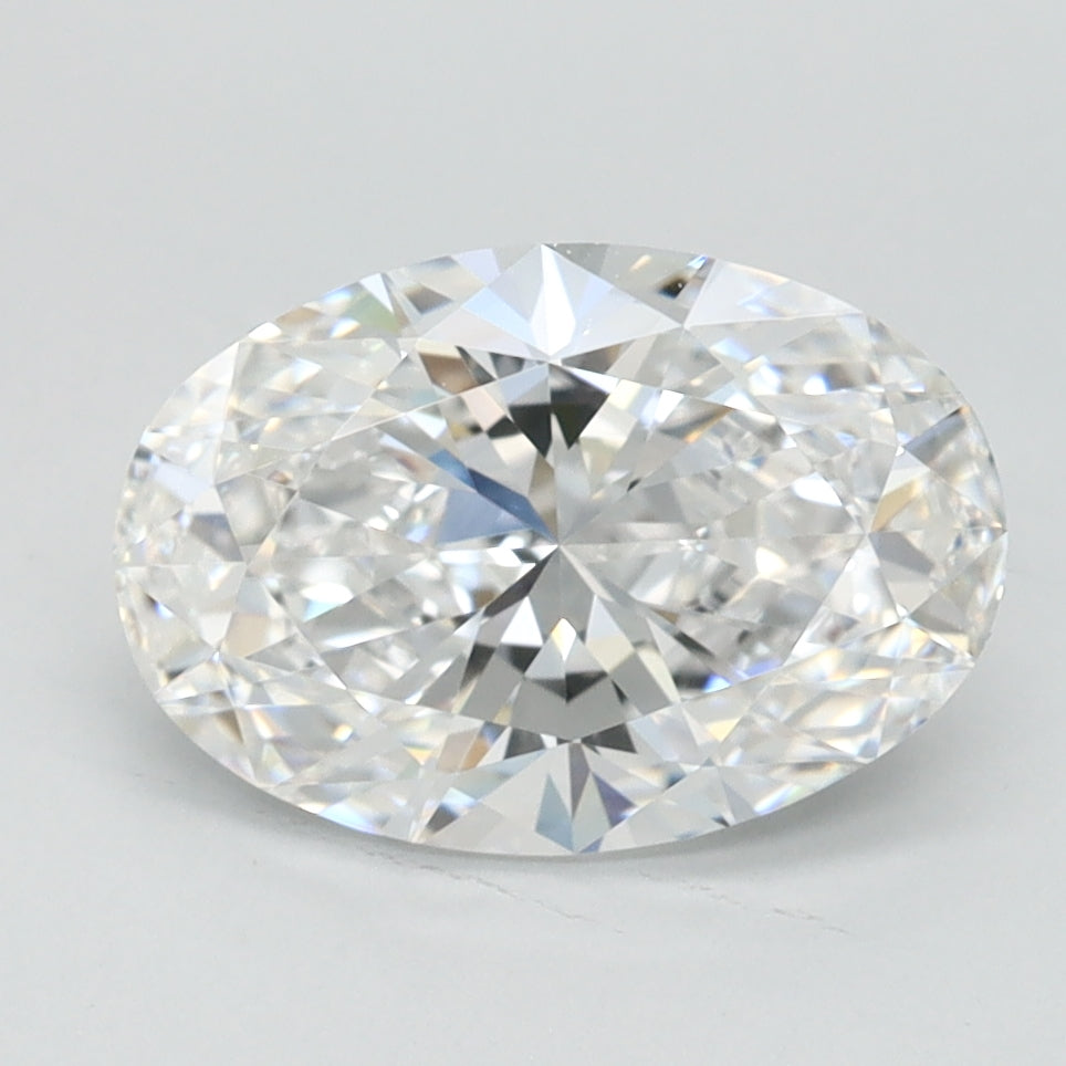 1.56ct Oval D VVS1 Lab Created Diamond