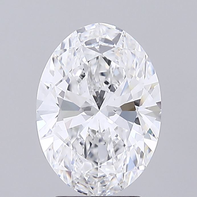 2.75ct Oval D IF Lab Created Diamond